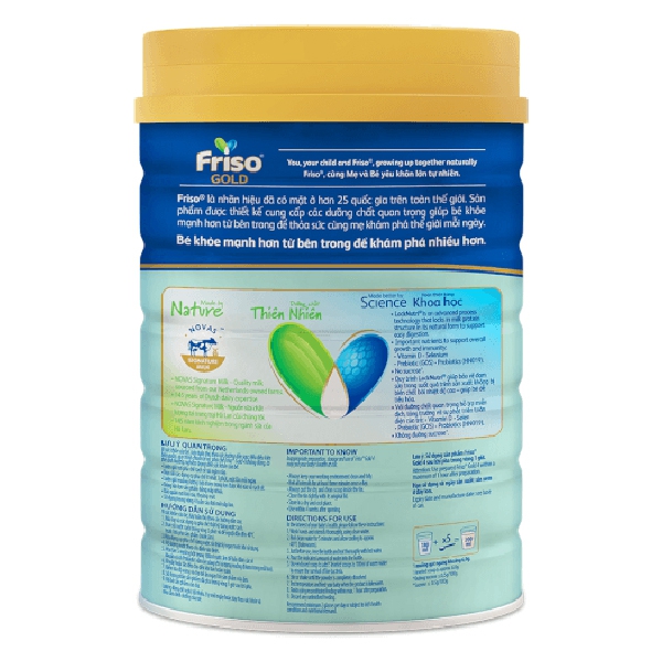 Sữa Friso Gold số 4 850g (2 - 6 tuổi