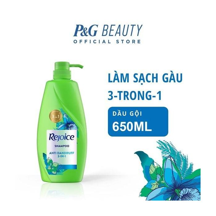 (Freeship 20k) Dầu Gội Giúp Làm Sạch Gàu 3 Trong 1 650 Gram