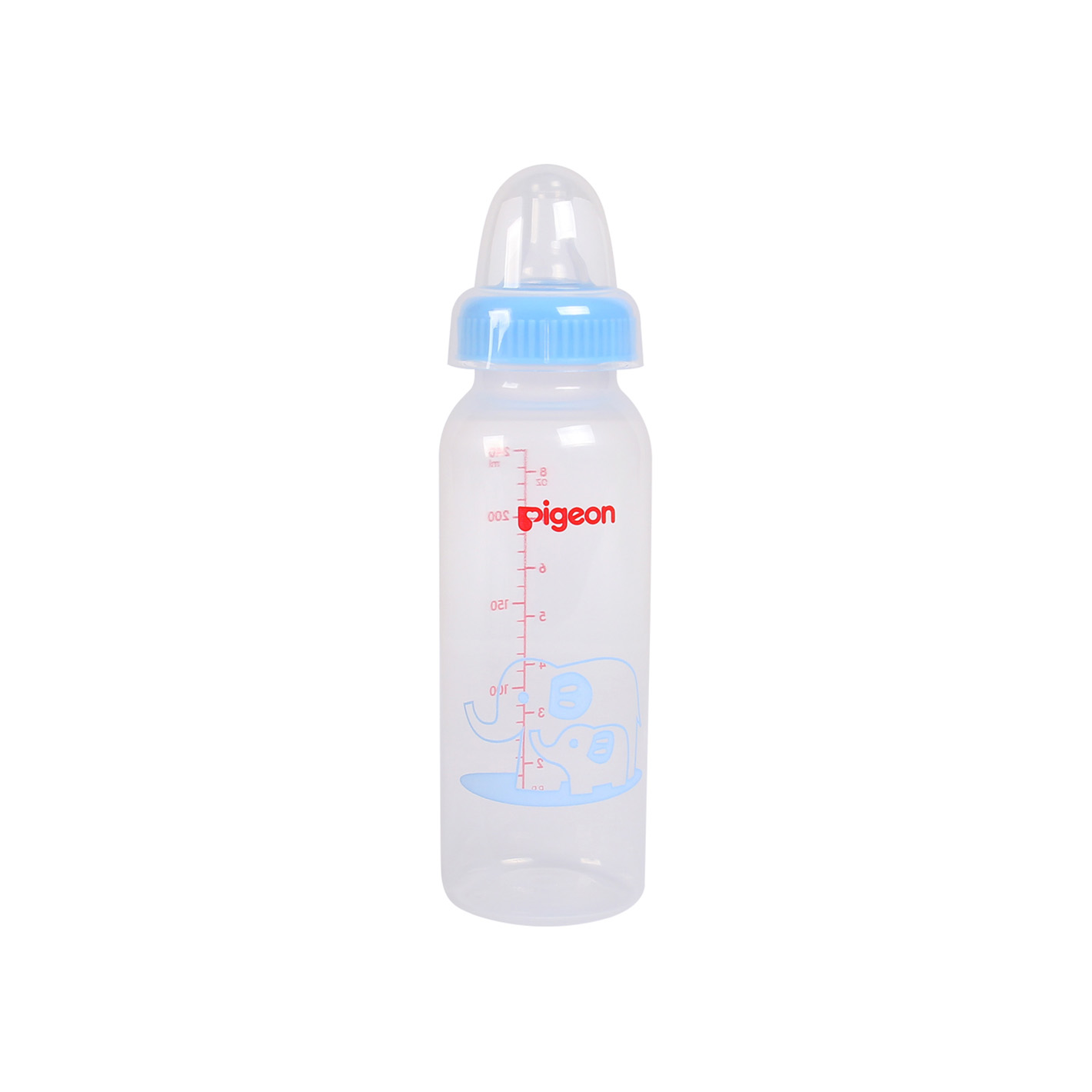 Bình sữa Pigeon nhựa PP voi xanh 240ml