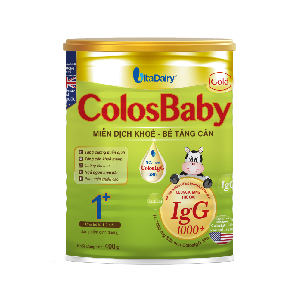 (Freeship 20k) Sữa ColosBaby Gold 1+ 400g (Dành cho trẻ 1-2 tuổi)