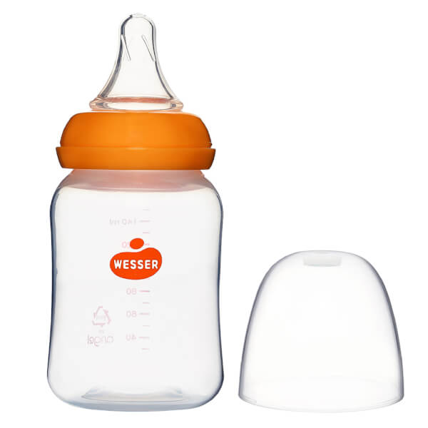 Bình sữa Wesser nhựa PP BPA Free cổ hẹp 140ml