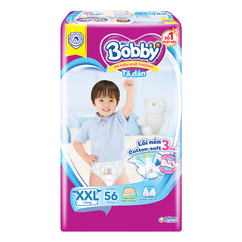 Tã dán Bobby XXL56 miếng