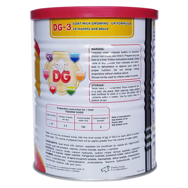 SỮA DÊ DG 3 400G