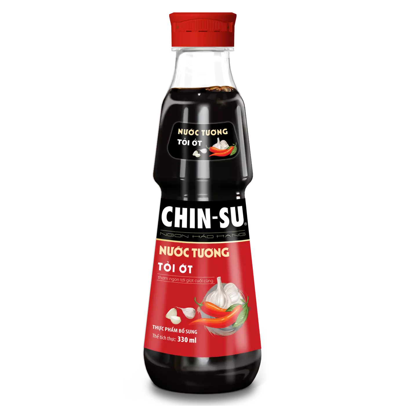 Nước tương CHIN-SU Tỏi ớt 330ml