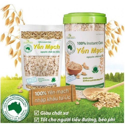 Yến mạch hữu cơ 400g Xuân An