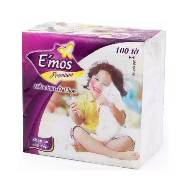 Combo 5 Gói Giấy emos vuông 100 tờ