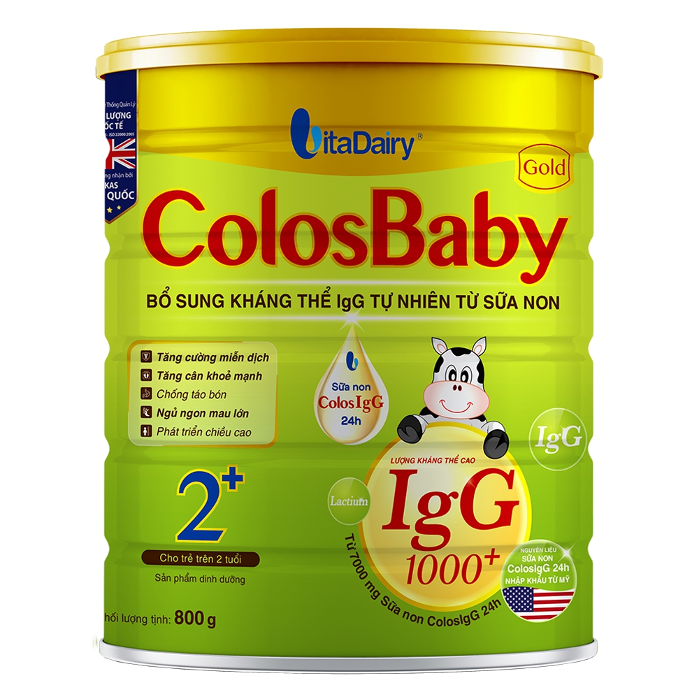 (Freeship 20k) Sữa ColosBaby Gold 2+ 800g (Trên 2 tuổi)