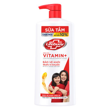 (Freeship 20k) Sữa Tắm Lifebuoy Bảo Vệ Khỏi Vi Khuẩn Dạng Chai 800g