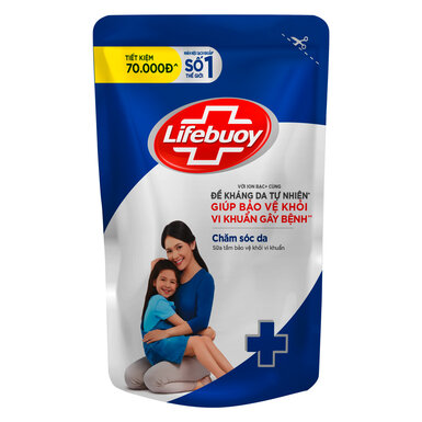 (Freeship 20k) Sữa Tắm Lifebuoy Chăm Sóc Da Dạng Túi 800g