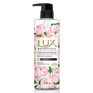 (Freeship 20k) Sữa Tắm Lux Botanicals Hoa Hồng Pháp Nồng Nàn 570g