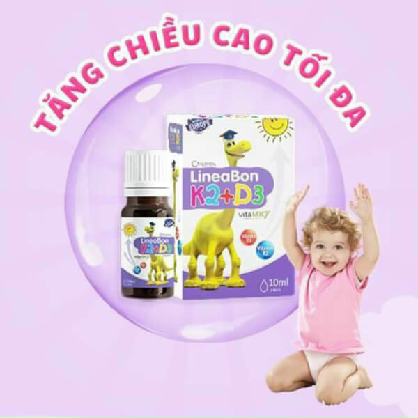 Thực phẩm bảo vệ sức khỏe LineaBon K2 + D3