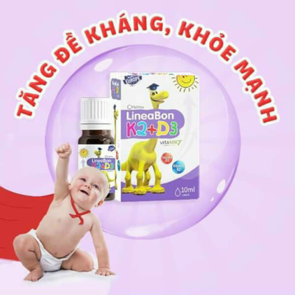 Thực phẩm bảo vệ sức khỏe LineaBon K2 + D3