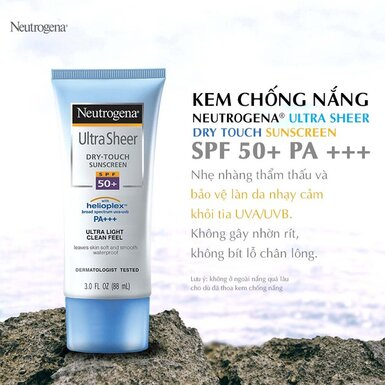 Kem Chống Nắng Neutrogena Ultra Sheer SPF 50 88ml