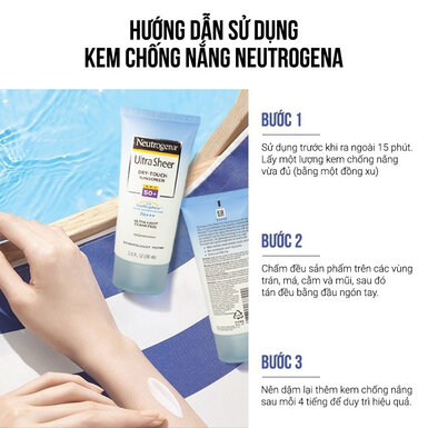 Kem Chống Nắng Neutrogena Ultra Sheer SPF 50 88ml