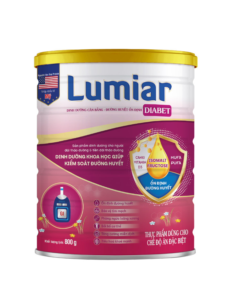 (Freeship 20k) Sữa Bột Lumiar Diabet 800g