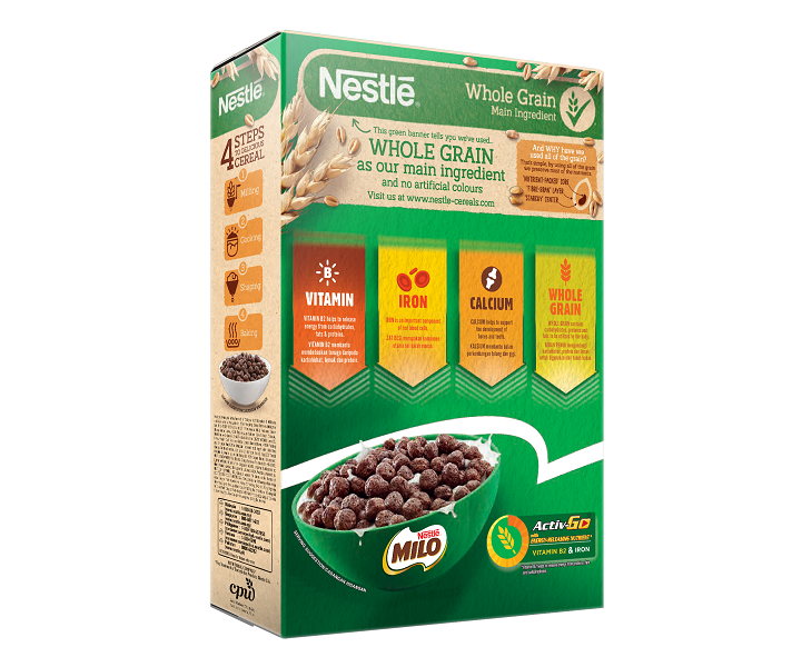 Ngũ Cốc Ăn Sáng Milo Cereal 330g