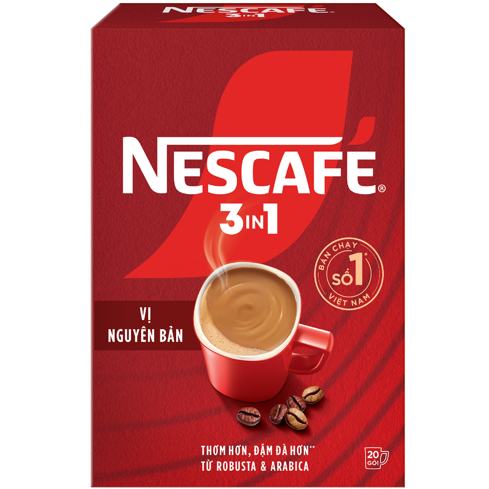 CÀ PHÊ HÒA TAN NESCAFÉ 3IN1 HỘP