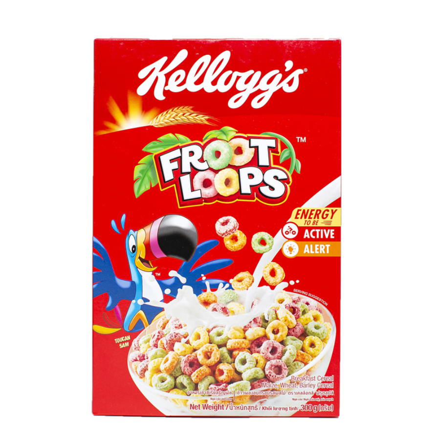 Ngũ cốc ăn sáng Kellogg’s FrootLoops 285g