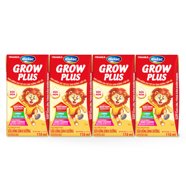 Sữa Bột Pha Sẵn Dielac Grow Plus, 110ml >1 Tuổi