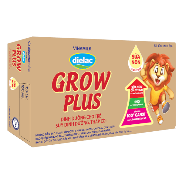 Sữa Bột Pha Sẵn Dielac Grow Plus, 110ml >1 Tuổi