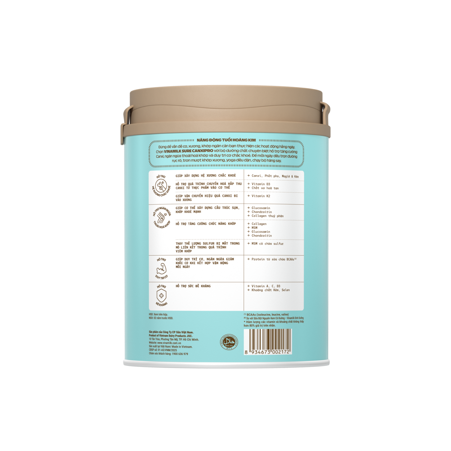 Sữa Bột Dinh Dưỡng Canxi Pro Của Vinamilk, 900g