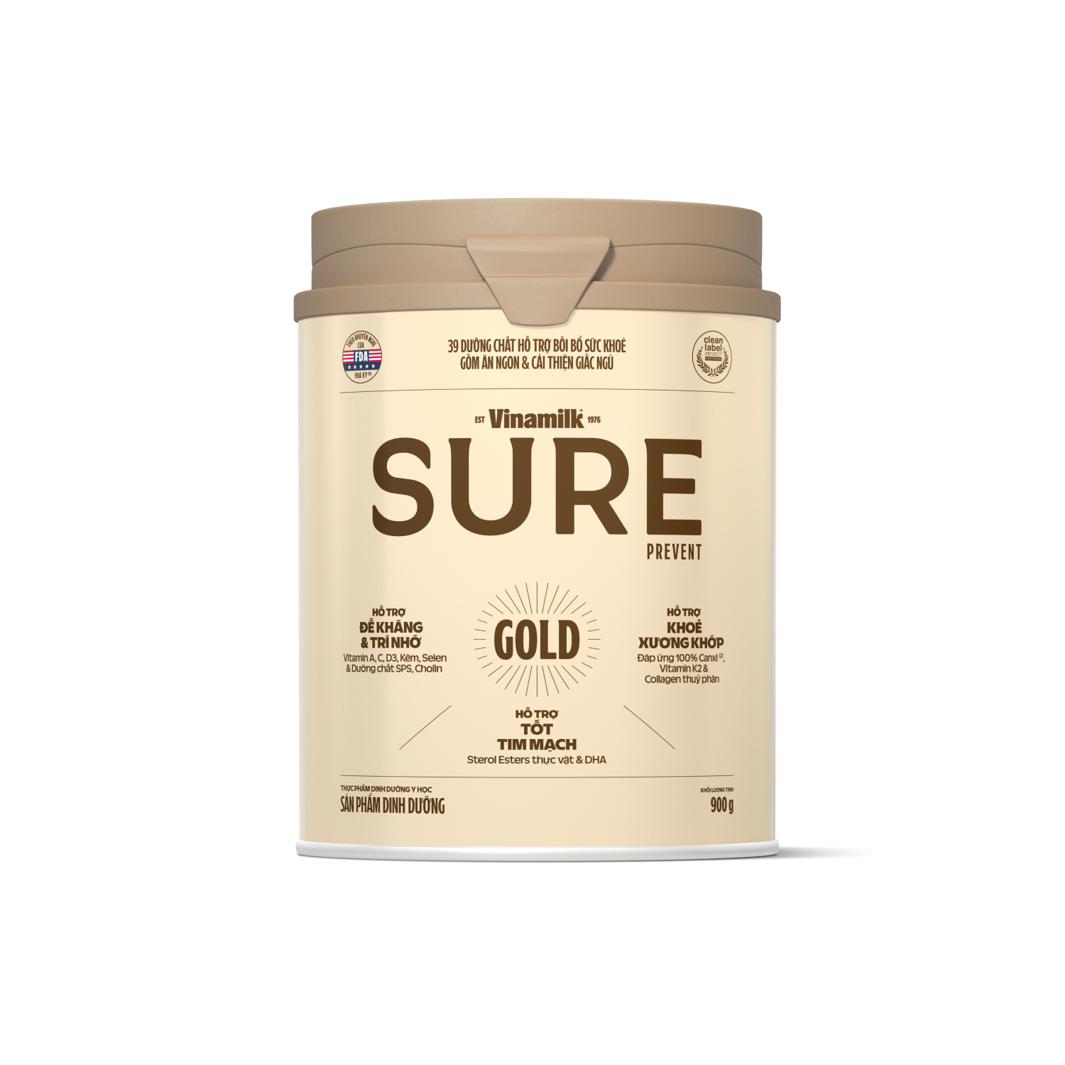 Sữa Vinamilk Sure Prevent Lon 900g