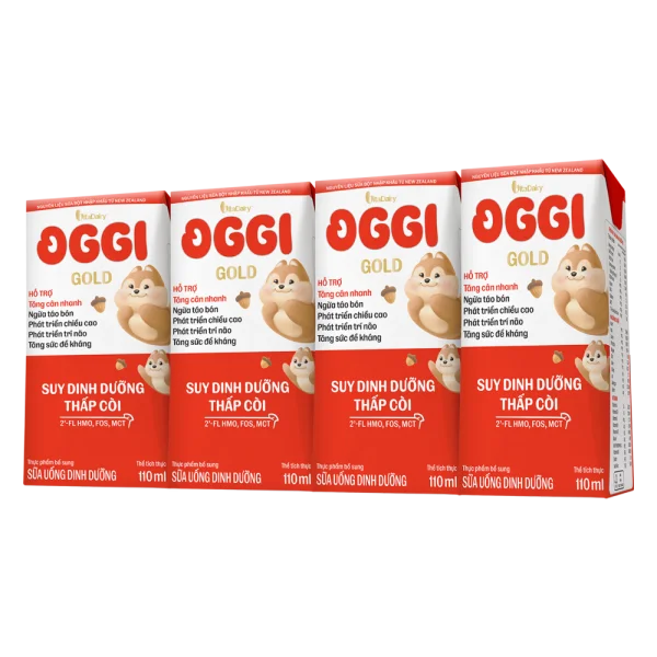 Combo 24 Hộp Sữa uống dinh dưỡng Oggi Gold 110ml