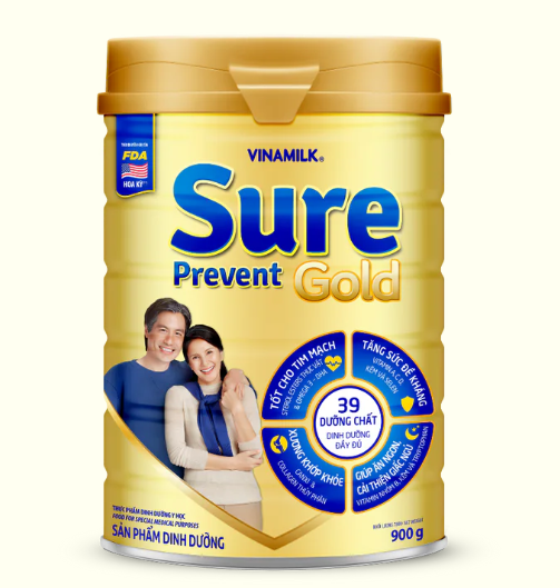 Sữa Vinamilk Sure Prevent Lon 900g