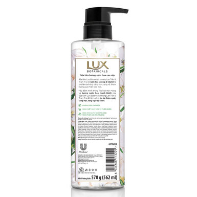 (Freeship 20k) Sữa Tắm Lux Botanicals Hương Lan Tiên & Tràm Trà 570g