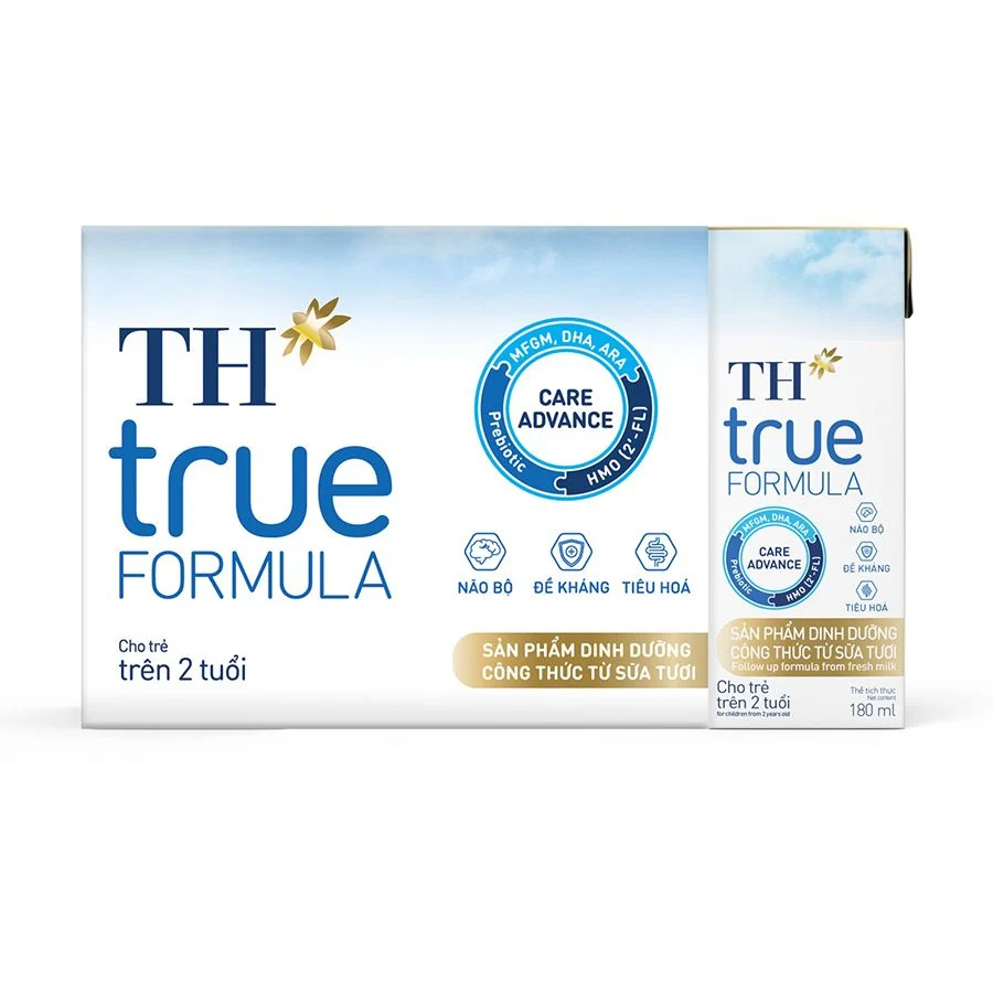 Thùng 24 Hộp Sữa TH true FORMULA 180ml