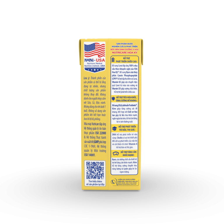 Thùng Sữa dinh dưỡng pha sẵn Smarta Grow Opti 180ml