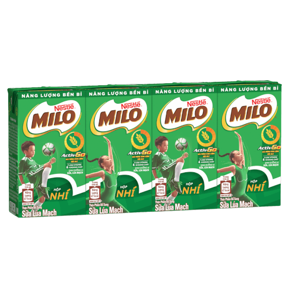 Lốc 4 Hộp Sữa Milo 110ml