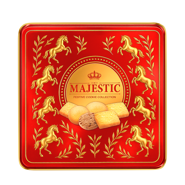 (Có túi xách) Bánh Quy Majestic Hộp Thiếc 546g mã đáo thành công