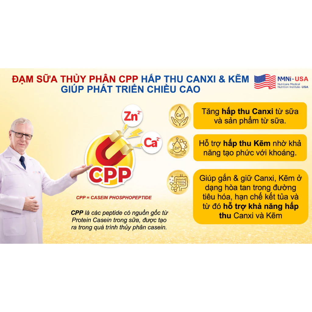 Thùng Sữa dinh dưỡng pha sẵn Smarta Grow Opti 180ml