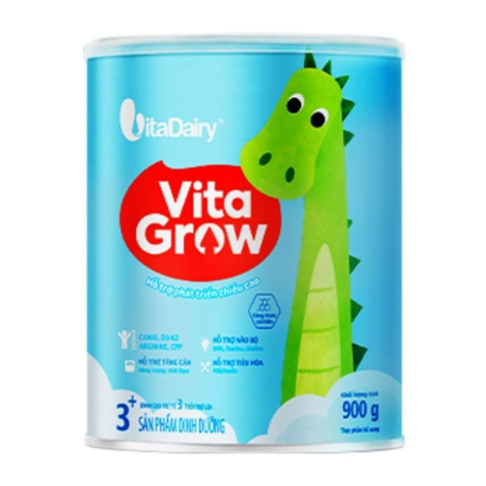 (Freeship 20k) Sữa Vitagrow 3+ 900G Tăng Chiều Cao (từ 3 tuổi trở lên)