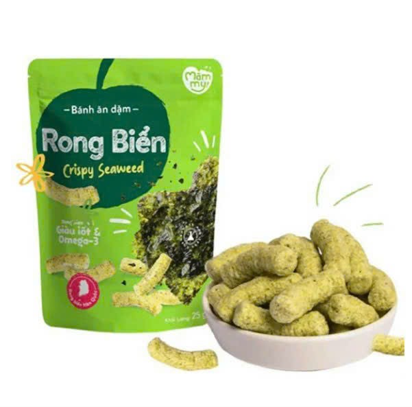 Bánh ăn dặm Mămmy Rong Biển 25gr (6M+)