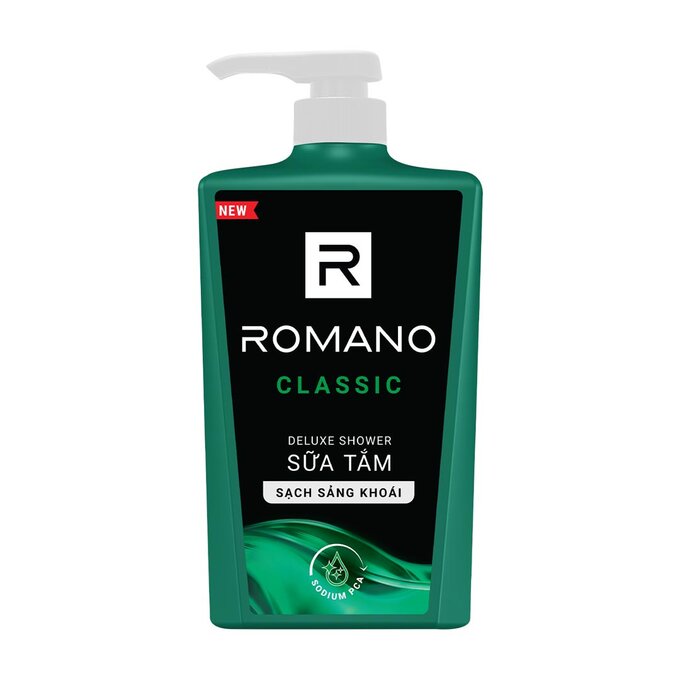 (Freeship 20k) Sữa Tắm Romano Hương Nước Hoa Classic 650g