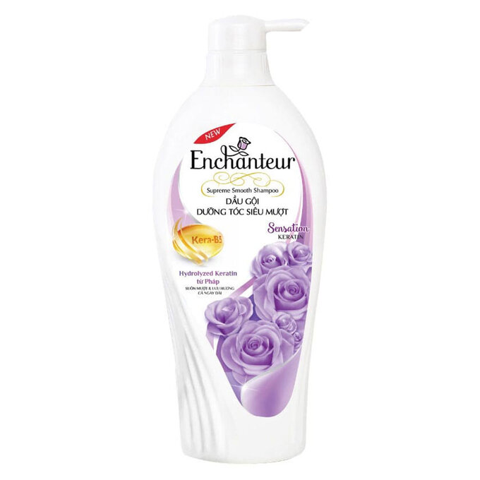 (Freeship 20k) Dầu Gội Enchanteur Dưỡng Tóc Siêu Mượt Sensation 650g