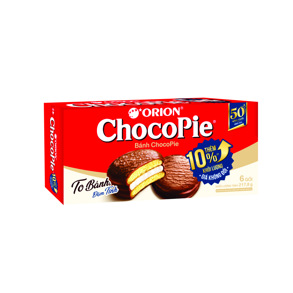 Bánh ChocoPie Truyền Thống Hộp 6 Cái