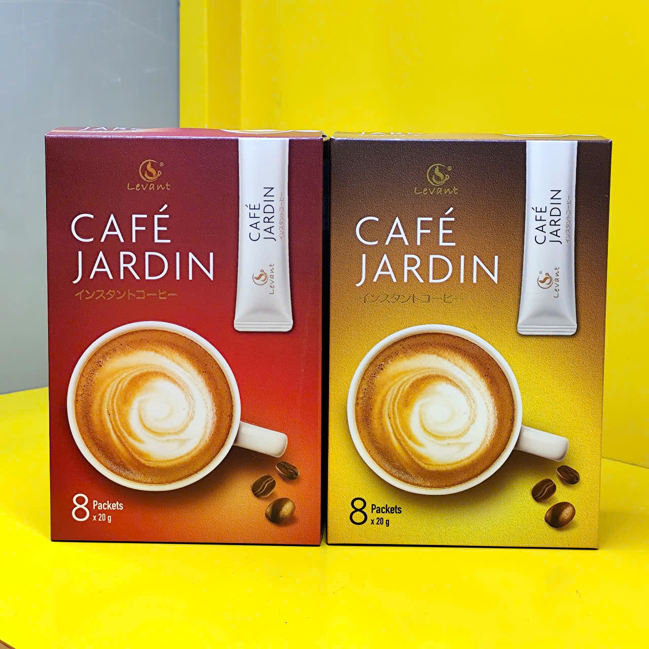 Cà Phê Hòa Tan Levant Jardin Coffee 3in1 Việt Nam Hộp 160G