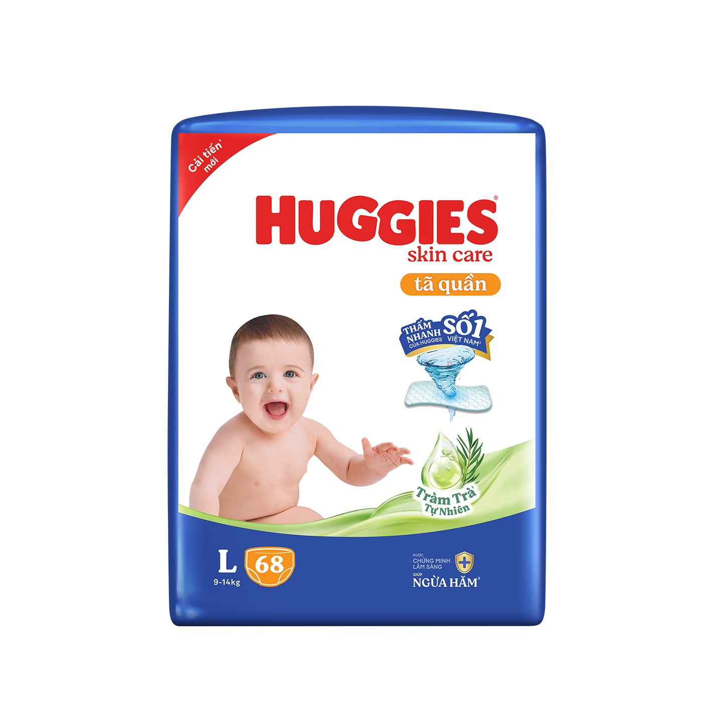 Tã quần Huggies L68 miếng