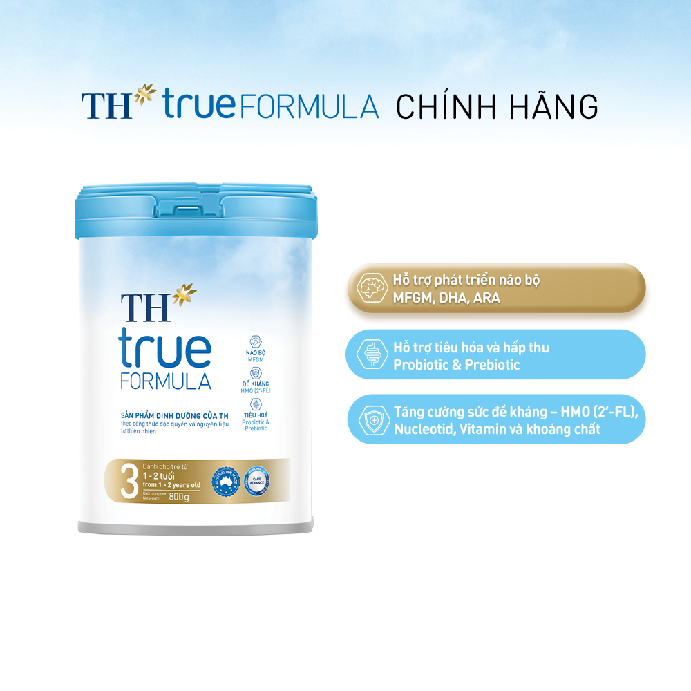 Sữa TH True Formula Số 3 800g (1-2 tuổi)